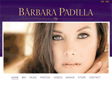 Tablet Screenshot of barbarapadilla.com